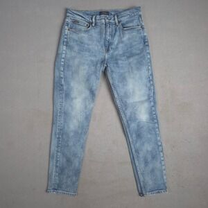 Polo Ralph Lauren Women Tompkins Skinny High Rise Ankle Jeans Acid Wash Size 28
